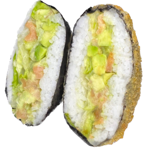 Lõhe-avokaado sushitasku