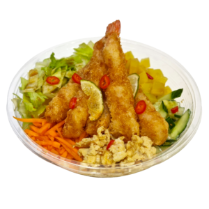 Tempura hiidkreveti poke kauss