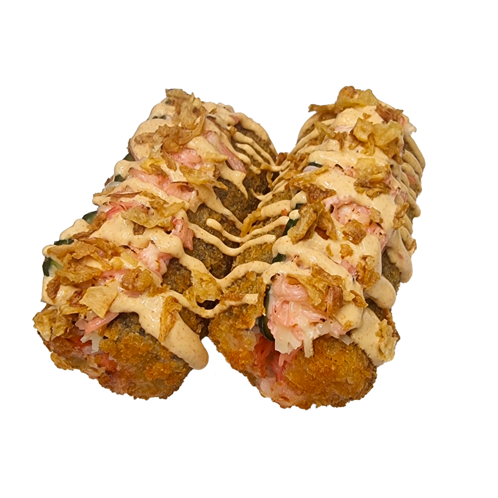 Хот-дог с крабом и масаго