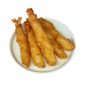 Tempura hiidkrevetid