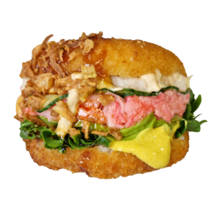 Hiidkreveti sushi burger