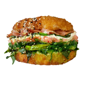 Lõhe sushi burger