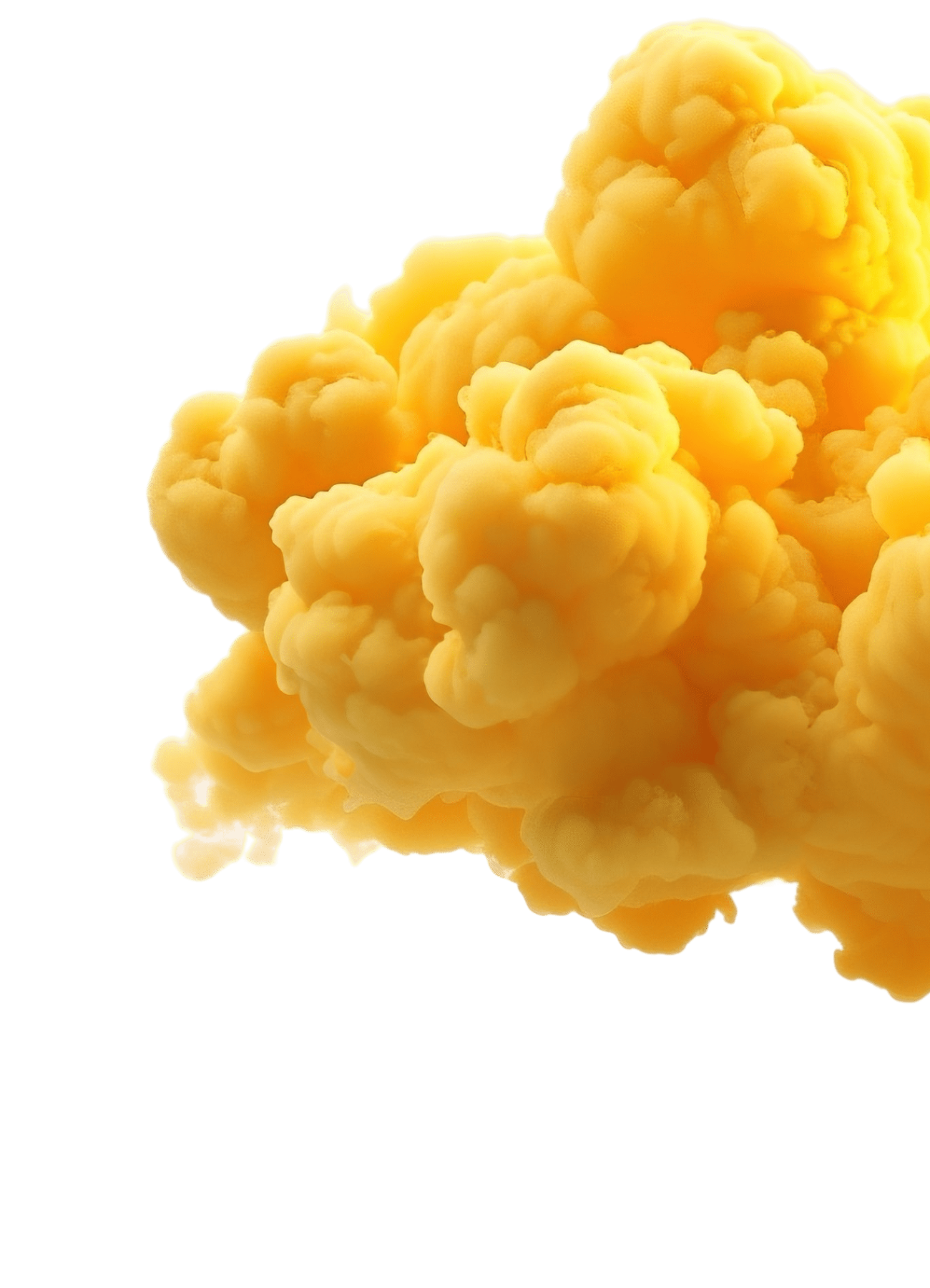 —Pngtree—yellow cloud ornament_14876257